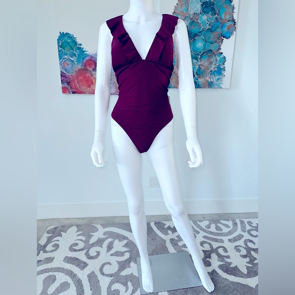 NWT- Robin Piccone “Julianna” One Piece Swimsuit - size 12